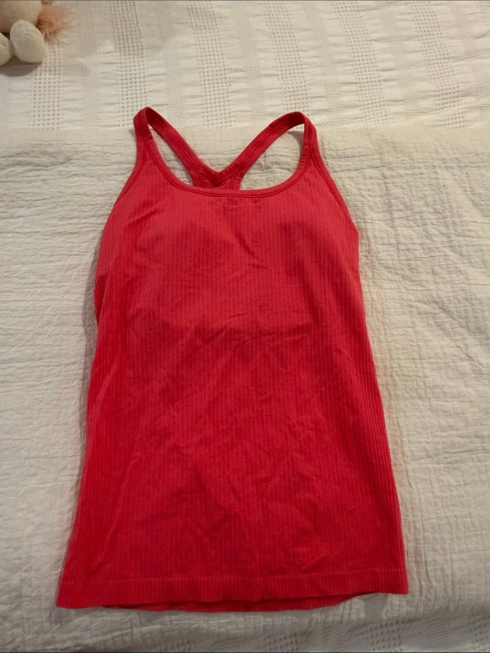 lululemon athletica Ribbed Racerback Tank - Bright Pink